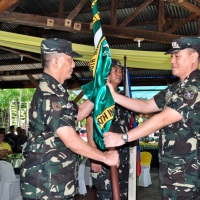AFP Change of command - Lt. Col. Llewellyn Binasoy takes over 60th Infantry Battalion from Lt. Col. Greg Almerol