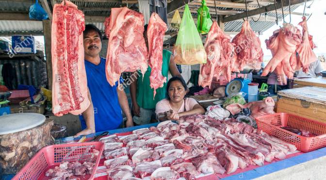 NORTHERN MINDANAO  PORK GOBBLED UP BY ASF-HIT AREAS